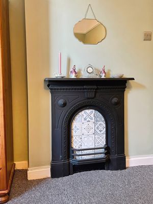 Fireplace- click for photo gallery